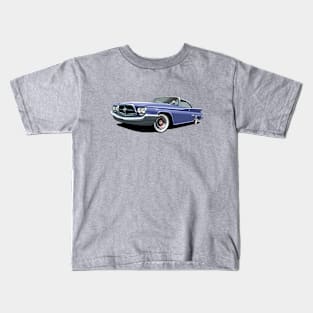 1960 chrysler 300f in Iris Kids T-Shirt